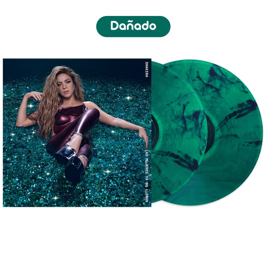 *DAÑADO* Shakira - Las Mujeres Ya No Lloran 2LP (Exclusive Emerald)