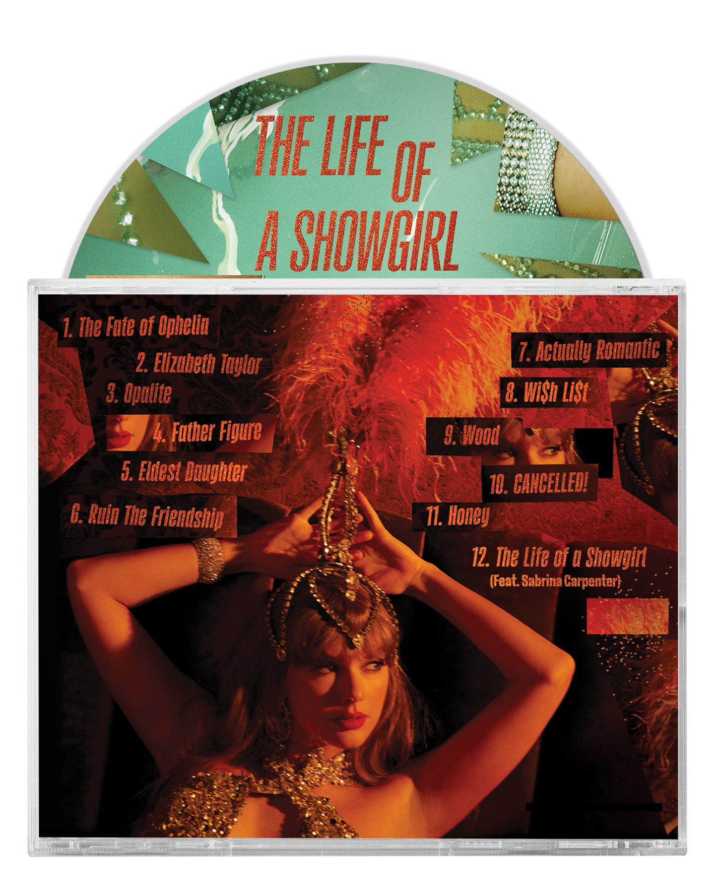 *PREVENTA* Taylor Swift - The Life Of A Showgirl: Sweat and Vanilla Perfume (CD)