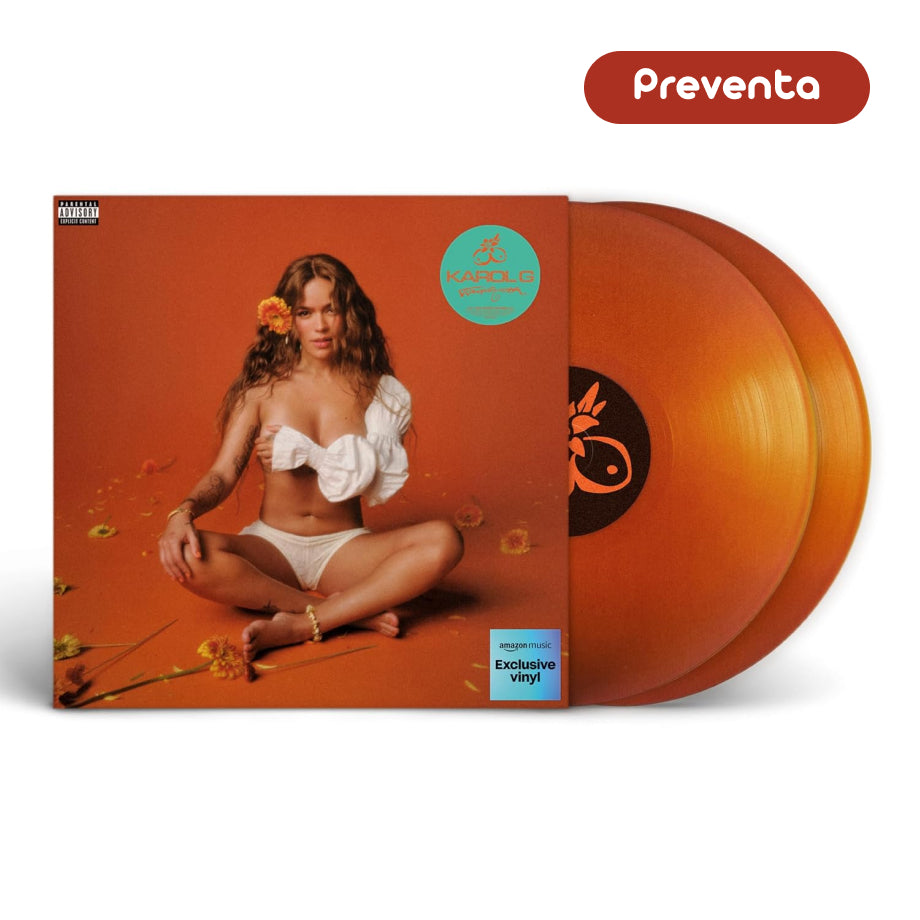 *PREVENTA* Karol G - Tropicoqueta (Amazon Exclusive) Tangerine 2LP