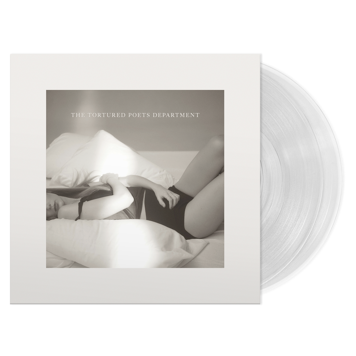 Taylor Swift - The Tortured Poets Department Vinyl + Bonus Track "The Manuscript" (Clear Vinyl)