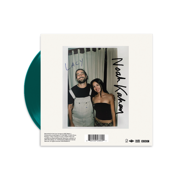 Noah Kahan/Olivia Rodrigo - stick season / lacy exclusive teal 7" vinyl