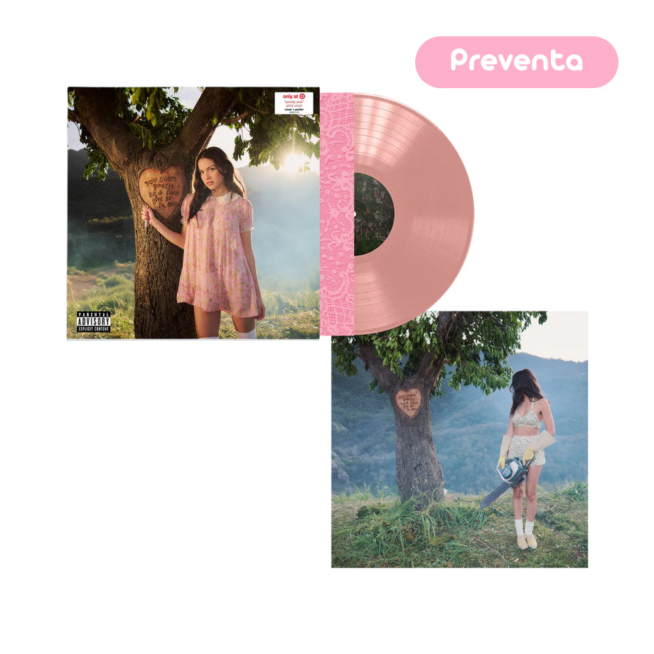 *PREVENTA* Olivia Rodrigo - you seem pretty sad for a girl so in love 'pretty sad' pink vinyl (Target Exclusive)