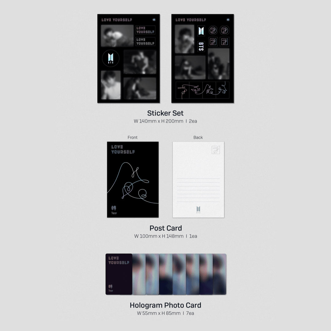 BTS - LOVE YOURSELF 轉 'Tear' LP