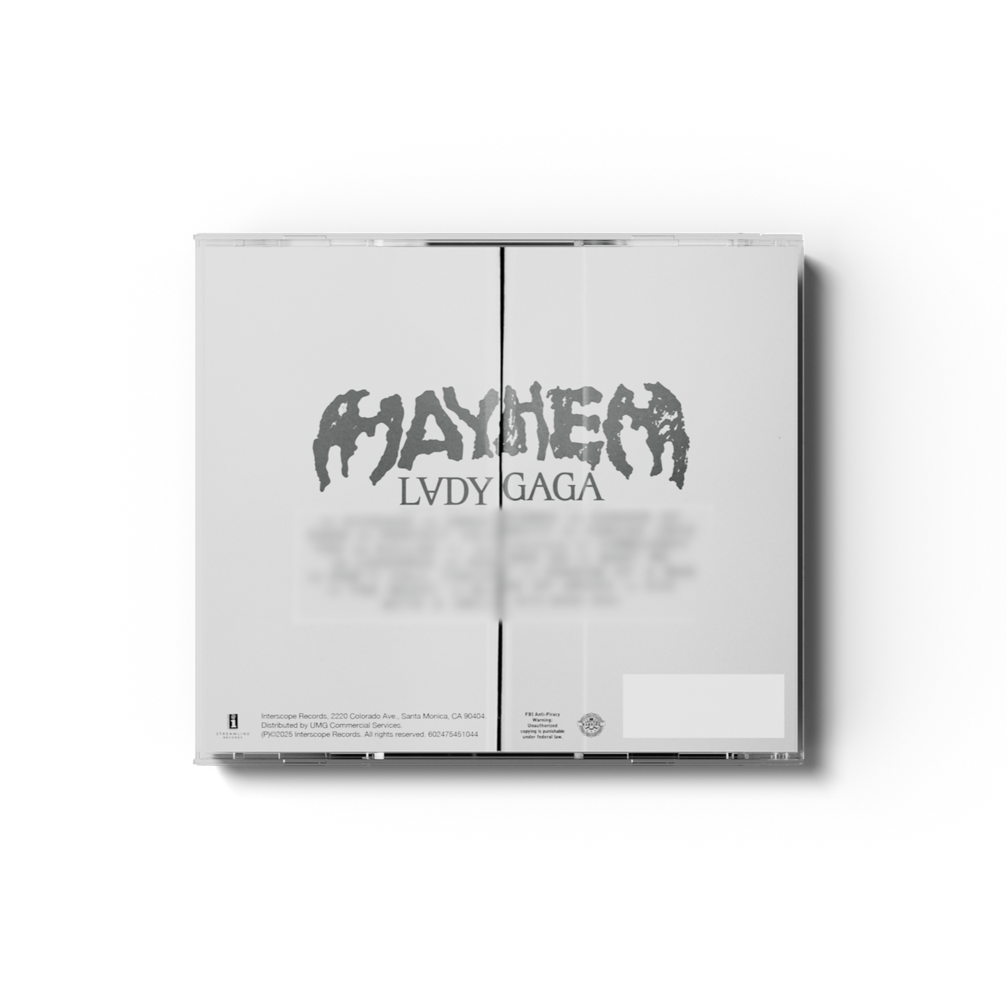 Lady Gaga - MAYHEM CD