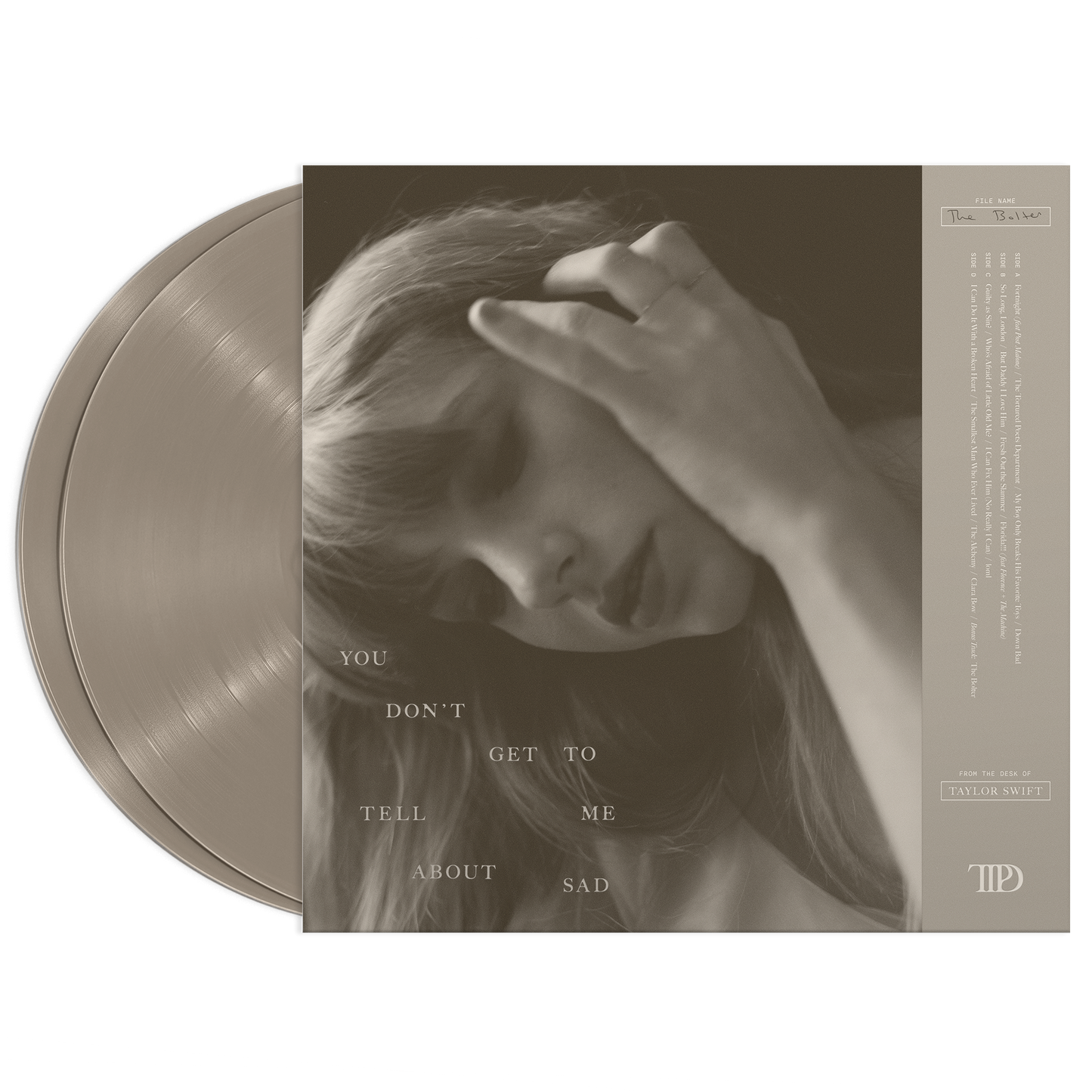 Taylor Swift - The Tortured Poets Department + Bonus Track "The Bolter" (Vinilo)