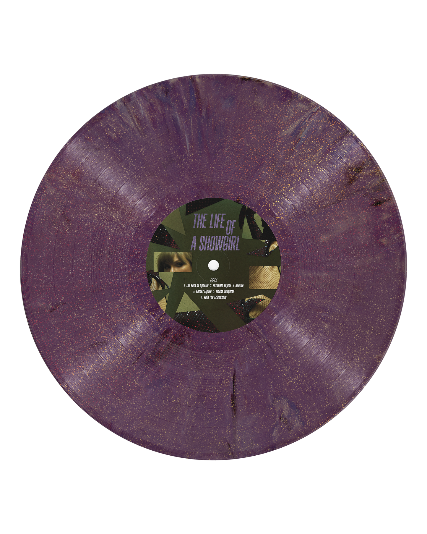 Taylor Swift - The Life Of A Showgirl: The Shiny Bug Violet Shimmer Marbled (Vinilo)