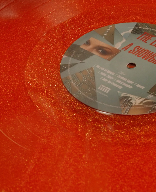 *PREVENTA* Taylor Swift - The Life Of A Showgirl: Sweat and Vanilla Perfume Portofino Orange Glitter (Vinilo)