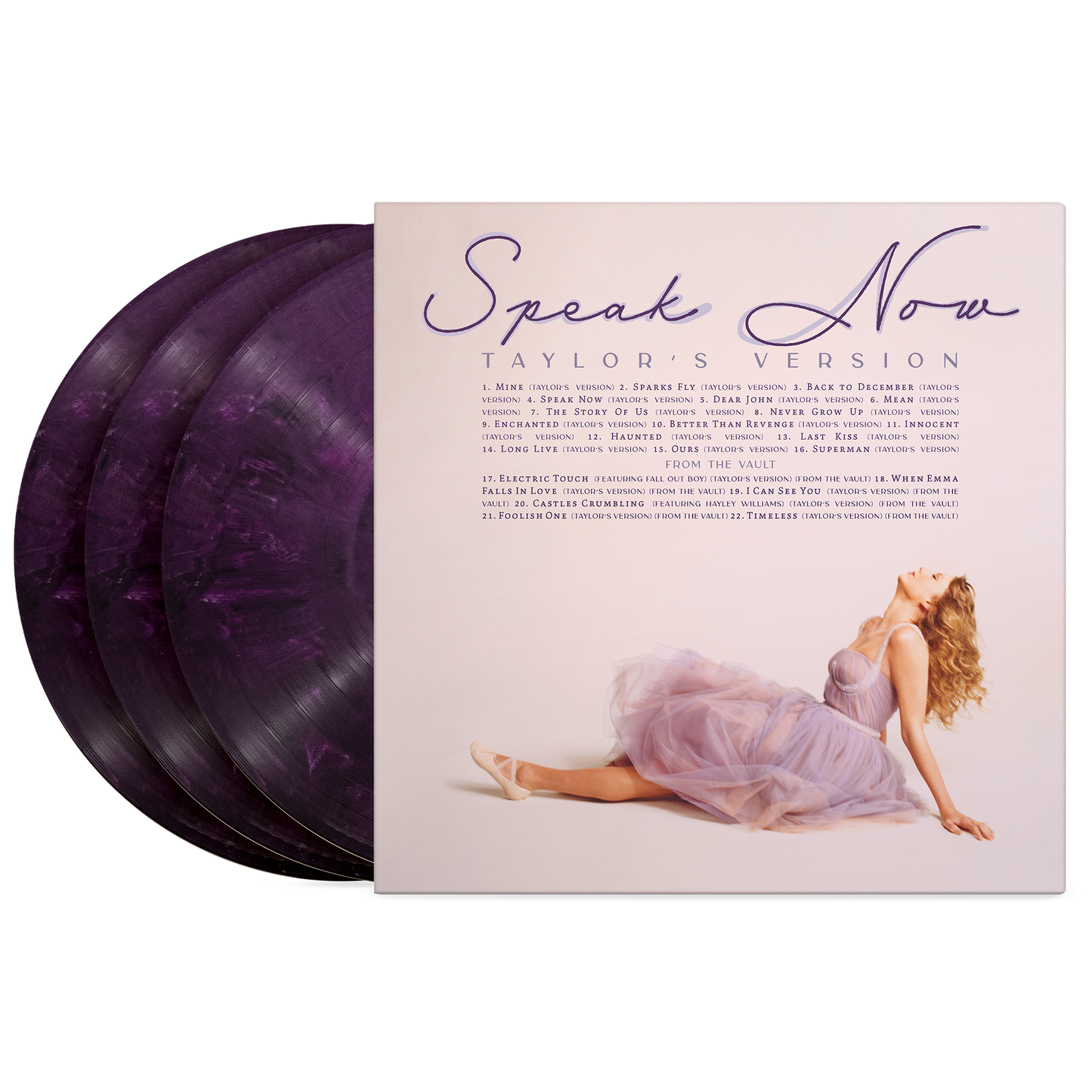 Taylor Swift - Speak Now (Taylor's Version) Violet Marbled Vinilo