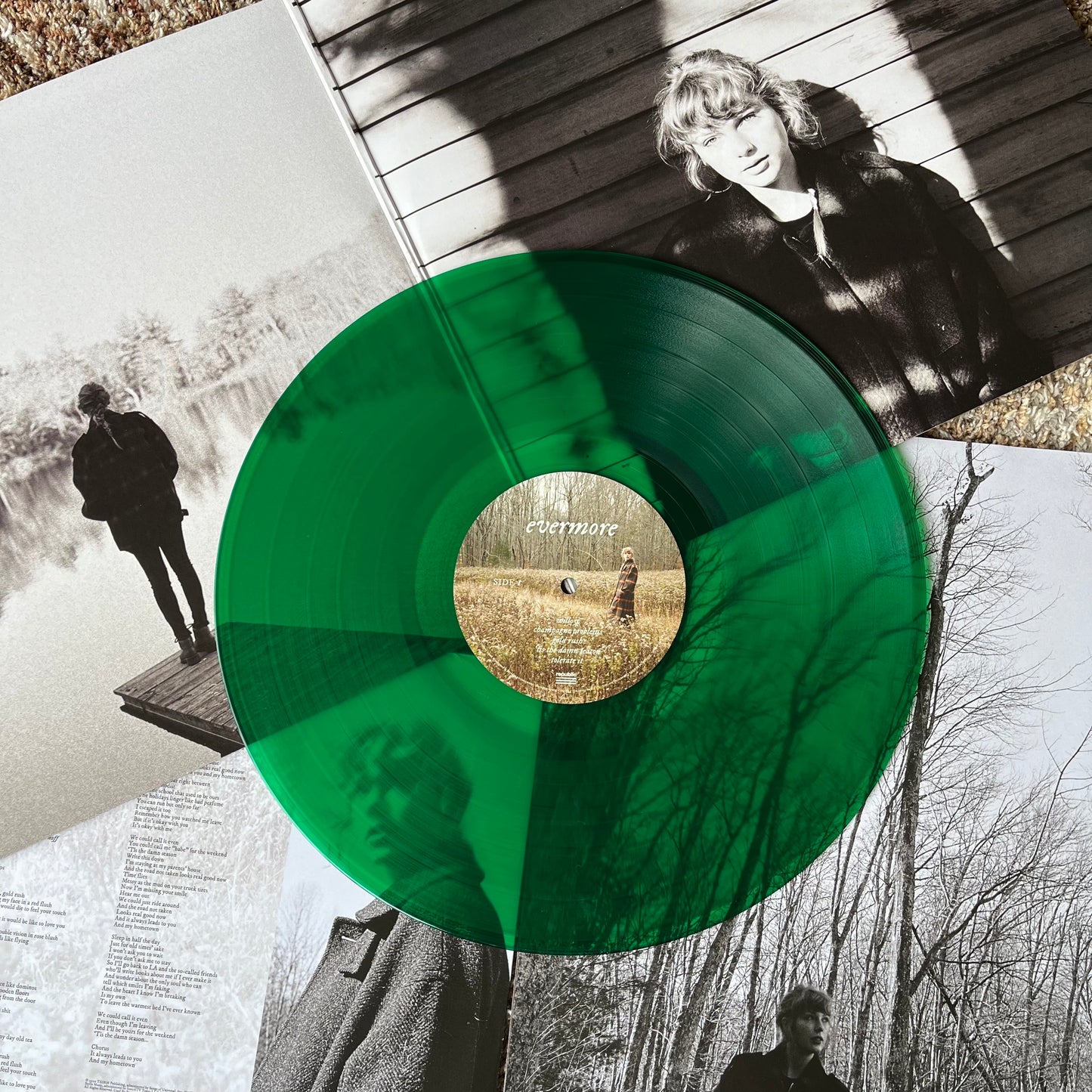 Taylor Swift - Evermore (Vinilos verdes)