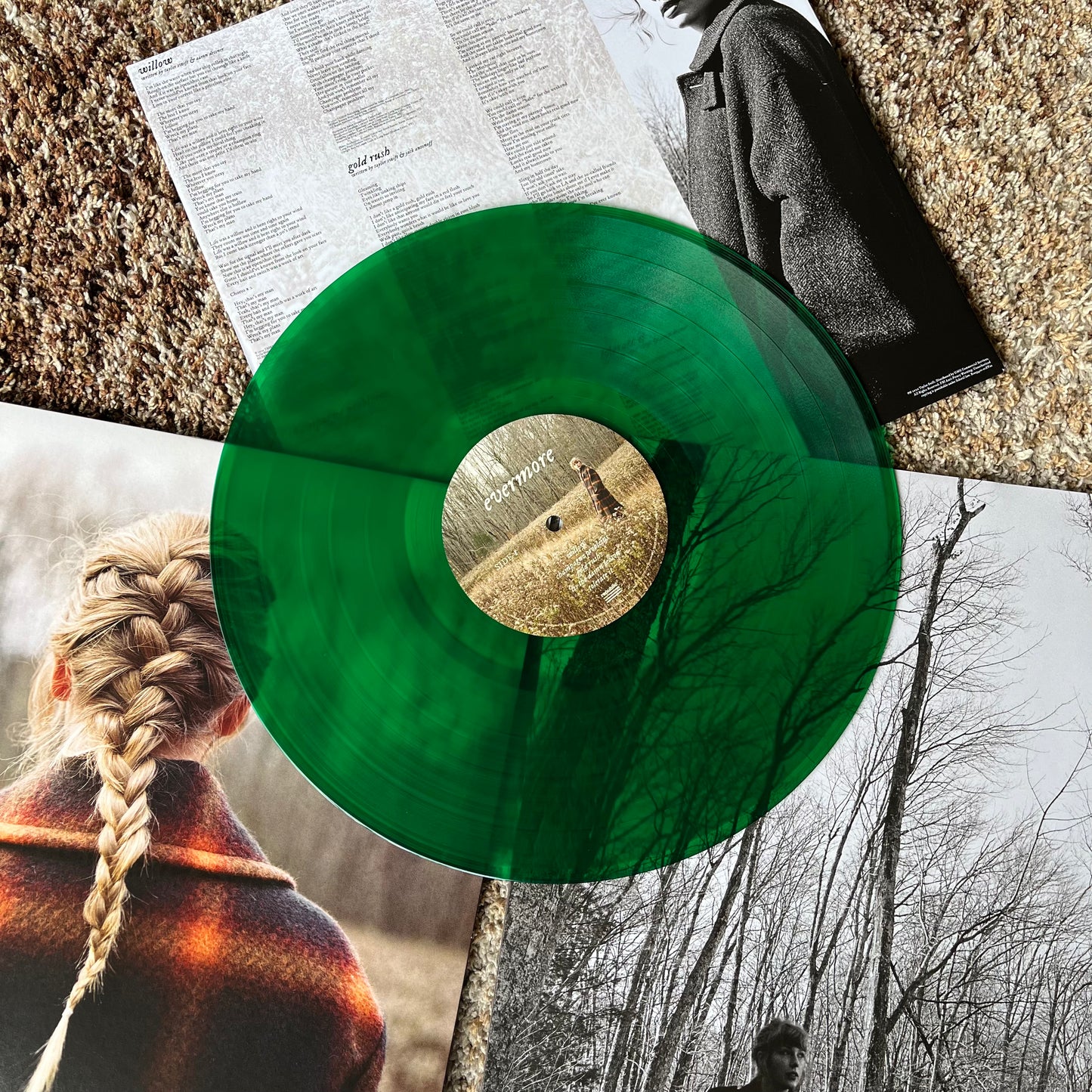 Taylor Swift - Evermore (Vinilos verdes)