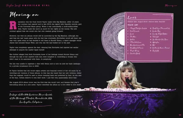McHugh - Taylor Swift American Girl (Libro)