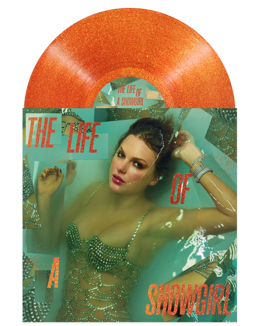 Taylor Swift - The Life Of A Showgirl: Sweat and Vanilla Perfume Portofino Orange Glitter (Vinilo)
