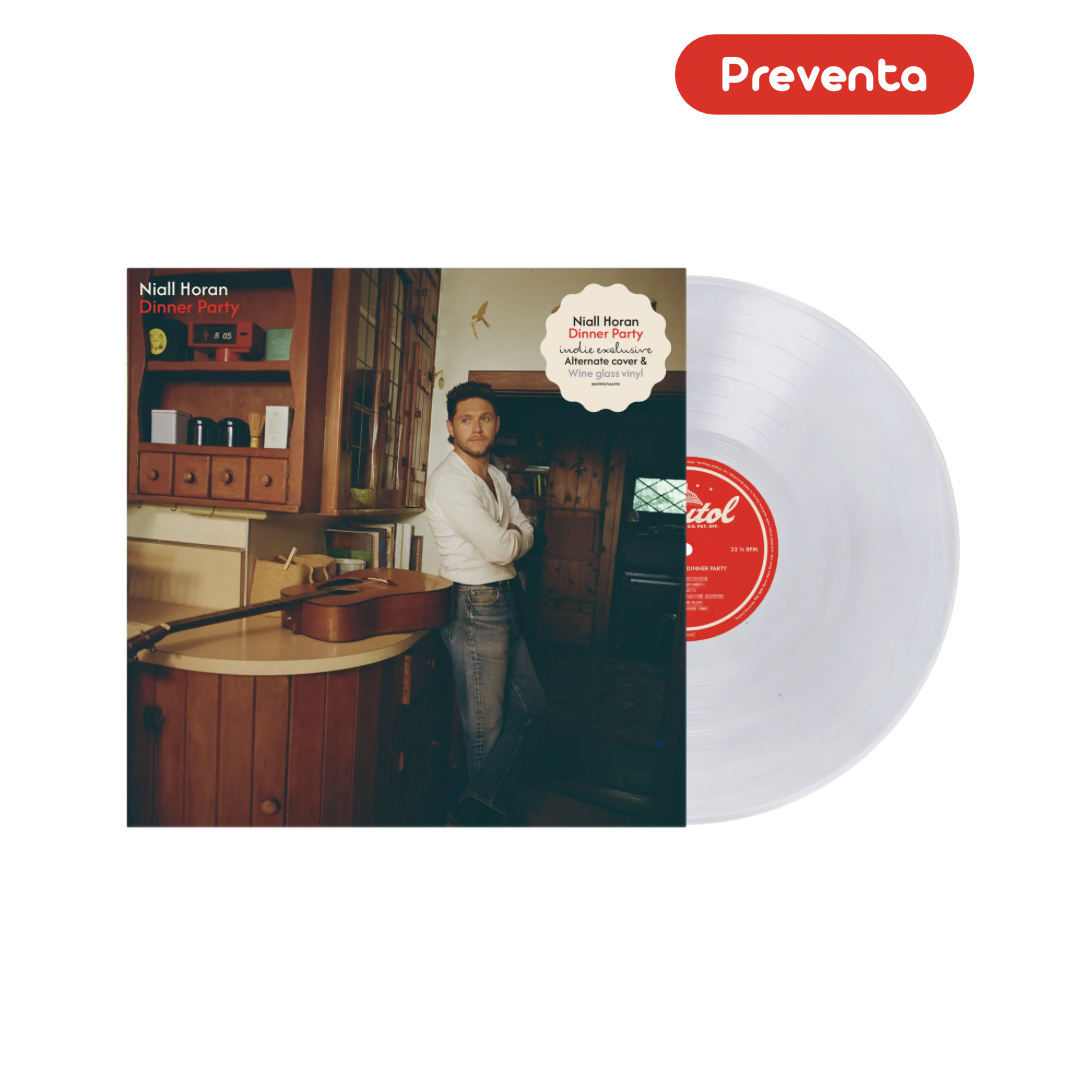 *PREVENTA* Niall Horan - Dinner Party (Indie Exclusive Wine Glass Clear LP) (Alt. Cover)
