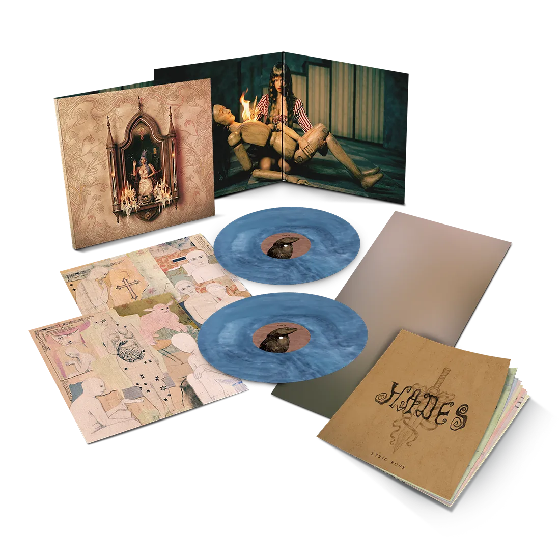Melanie Martinez - HADES (Indie Exclusive) Aura Blue LP + Poster