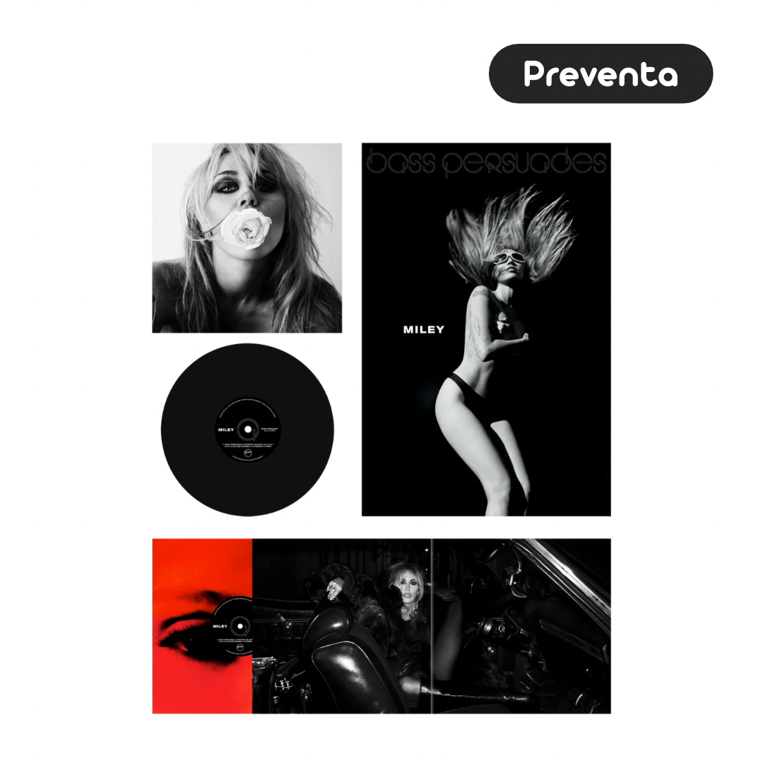 *PREVENTA* MILEY - Bass Persuades (Standard LP + Poster)