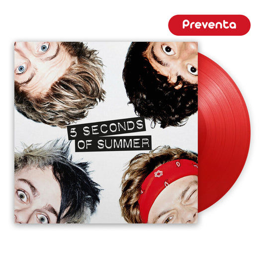 *PREVENTA* 5 Seconds of Summer - 5 Seconds of Summer (10th Anniversary) Red Vinyl