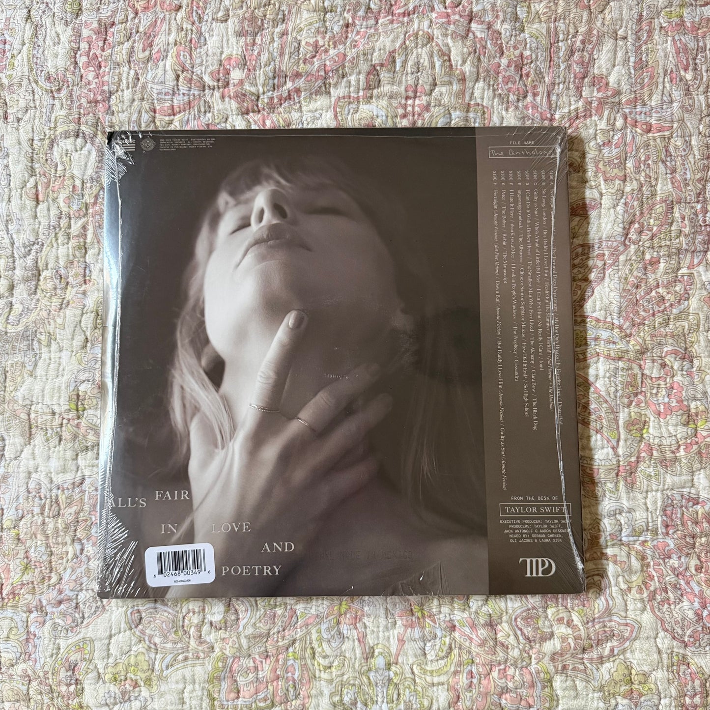 *DAÑADO* Taylor Swift - The Tortured Poets Department: The Anthology (Target Exclusive) 4LP