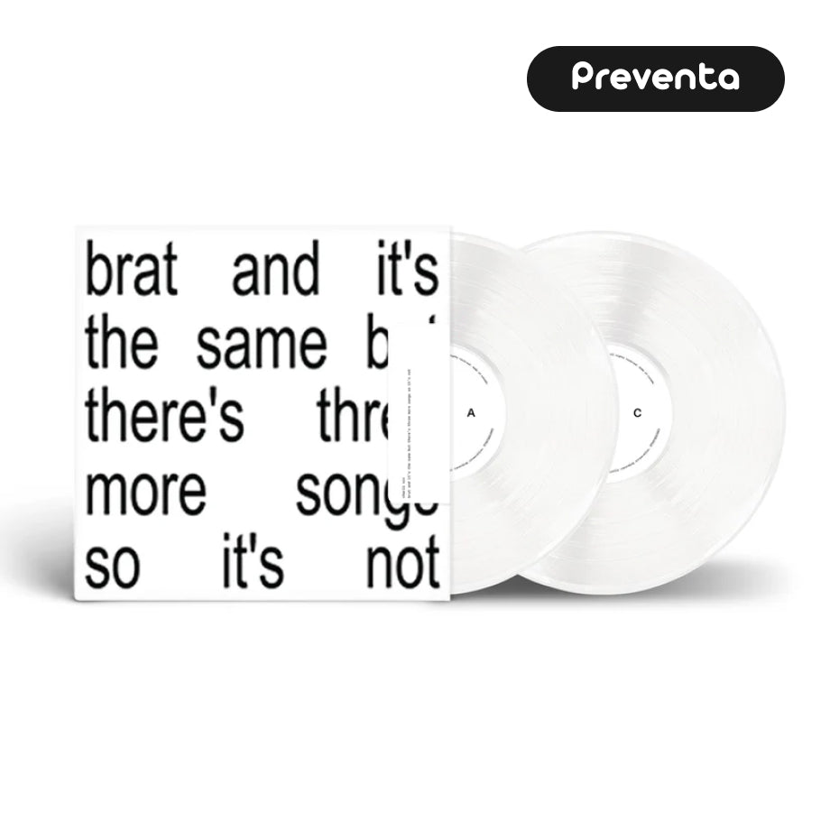 *PREVENTA* Charli XCX - Brat and it's the same but there's three more songs so it's not 2LP