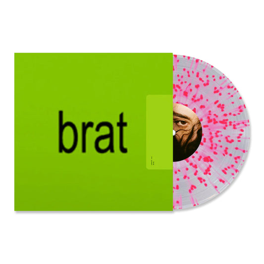 Charli XCX - BRAT (Indie Exclusive) (Clear Pink Splatter)