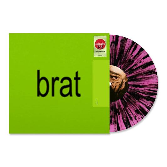 Charli XCX - BRAT (Target Exclusive) (Pink Black Splatter)