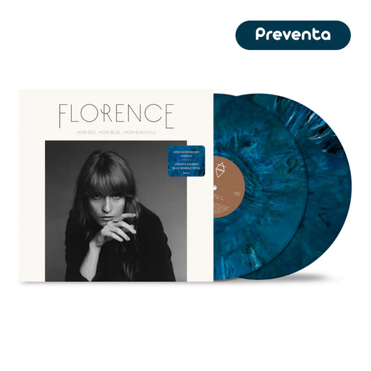 *PREVENTA* Florence + The Machine - How Big, How Blue, How Beautiful (10th Anniversary Edition) Blue Marble 2 LP