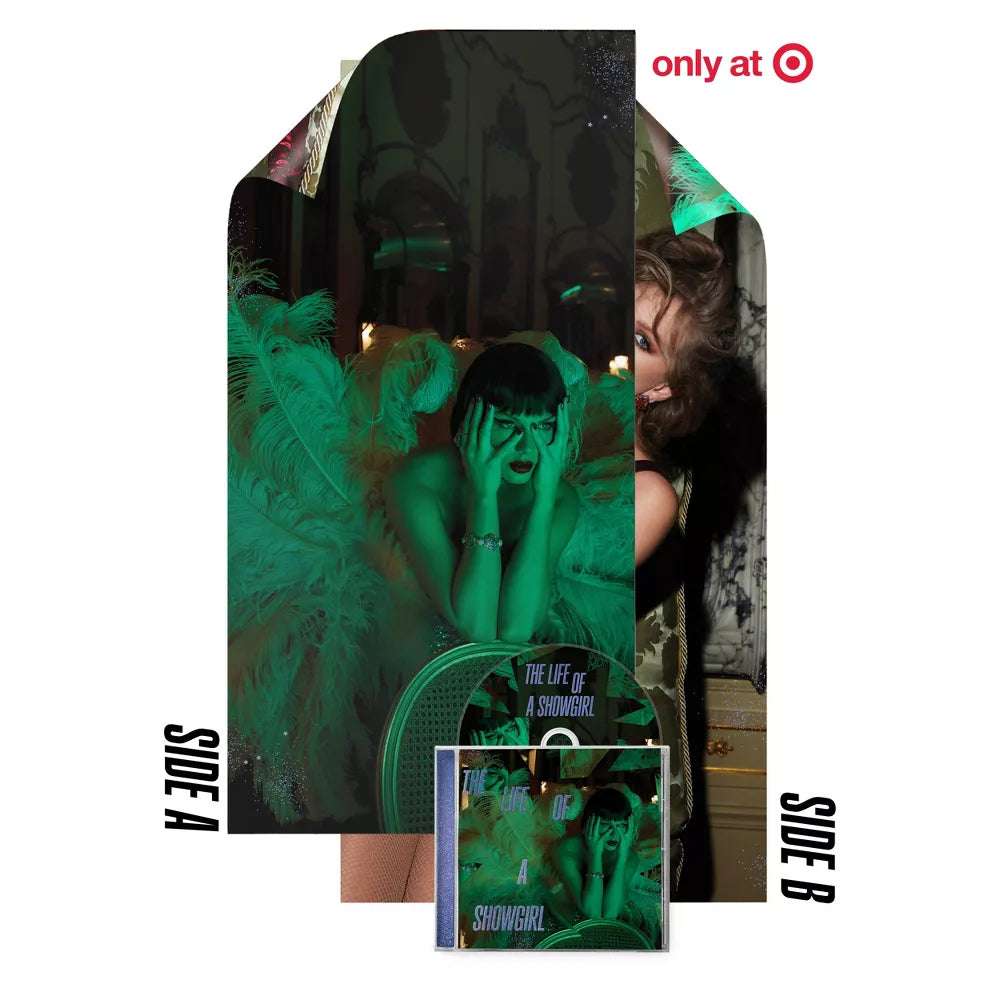 Taylor Swift - The Life of a Showgirl: It’s Rapturous Album Edition CD With Poster (Target Exclusive)