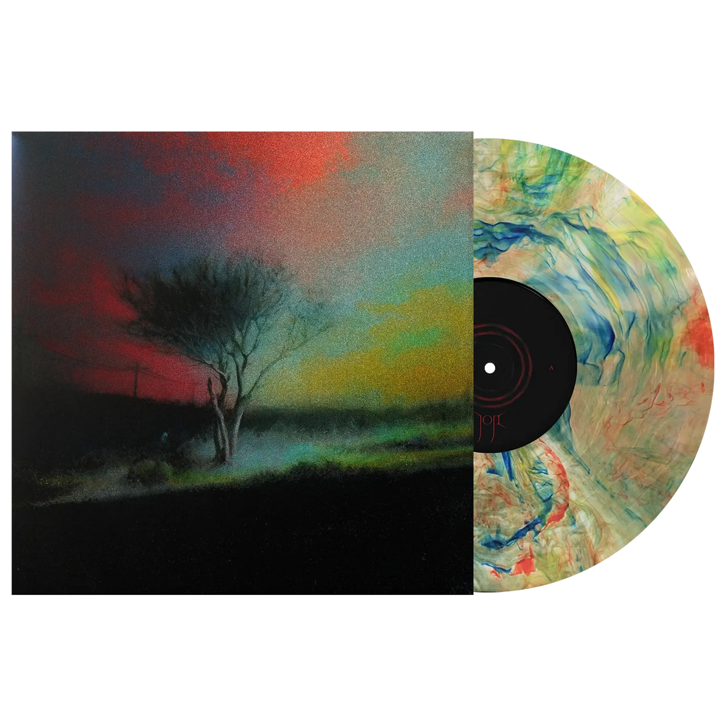 Joji - P*** In The Wind - Fruit Punch Black Mist (Indie Exclusive) Prism Colored Vinyl + Poster