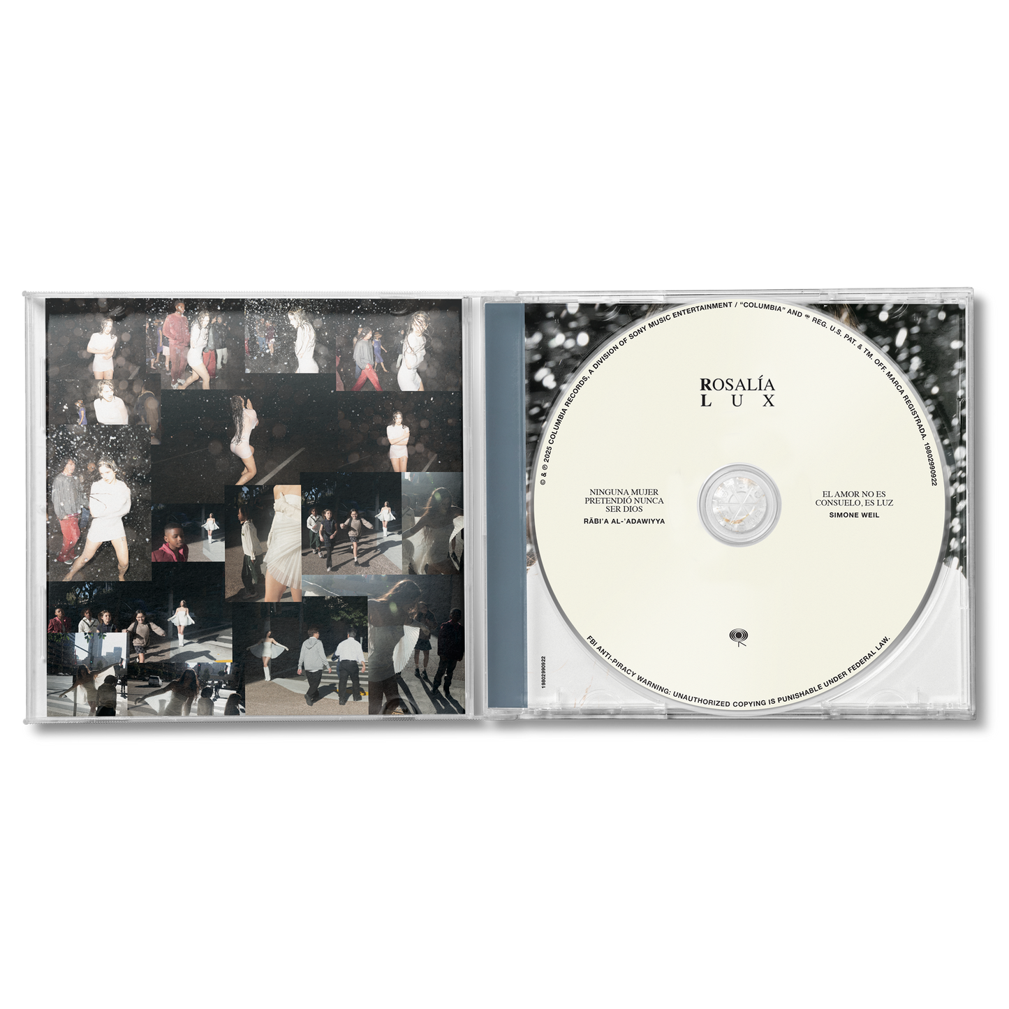 Rosalía - LUX CD (Incluye bonus tracks)