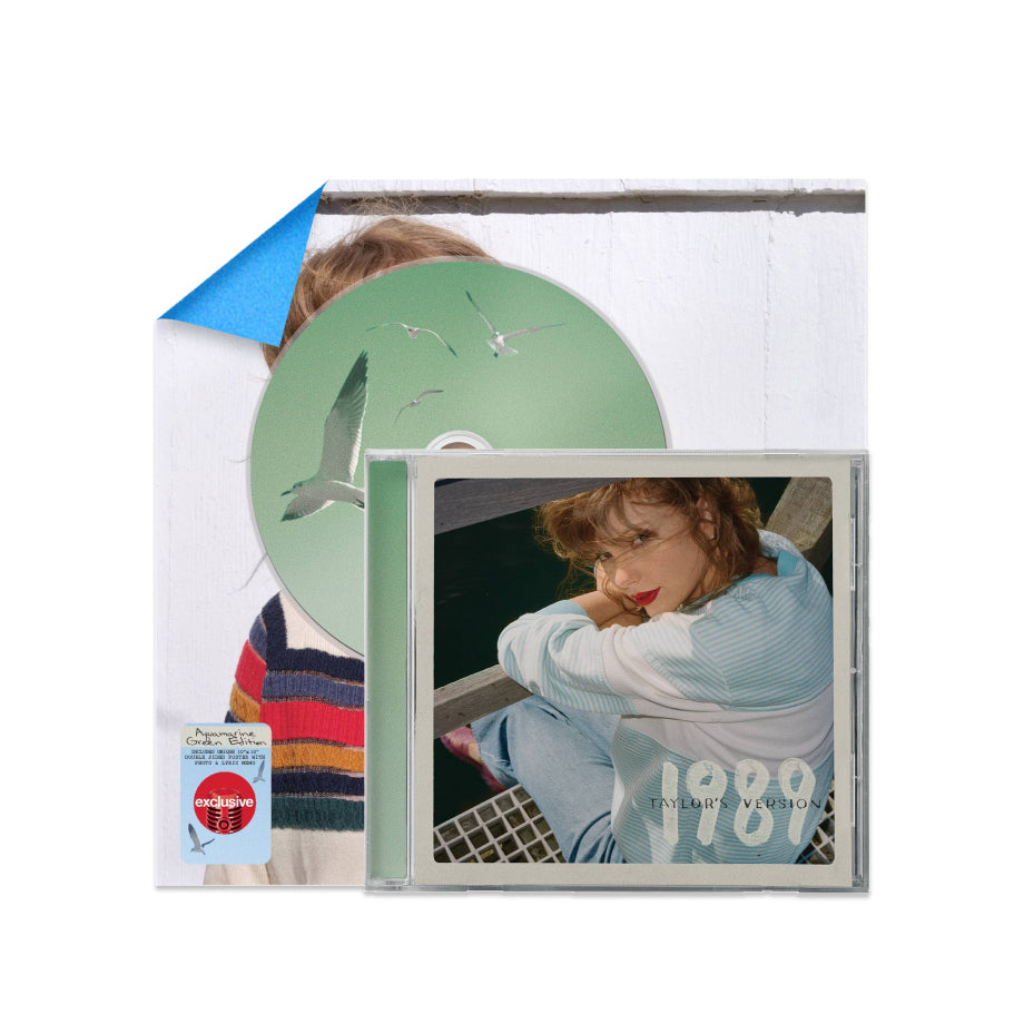 Taylor Swift - 1989 (Taylor's Version) Aquamarine Green Deluxe Poster Edition (Target Exclusive) CD
