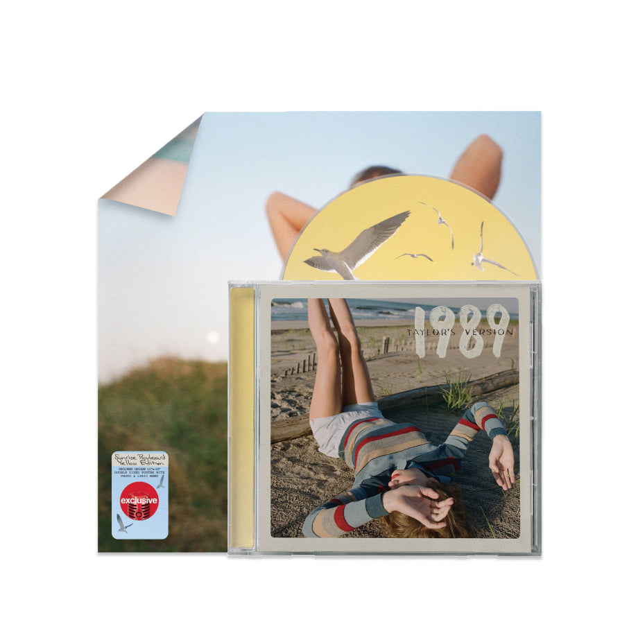 Taylor Swift - 1989 (Taylor's Version) Sunrise Boulevard Yellow Deluxe Poster Edition (Target Exclusive) CD