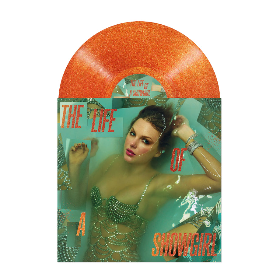 Taylor Swift - The Life Of A Showgirl: Sweat and Vanilla Perfume Portofino Orange Glitter (Vinilo)