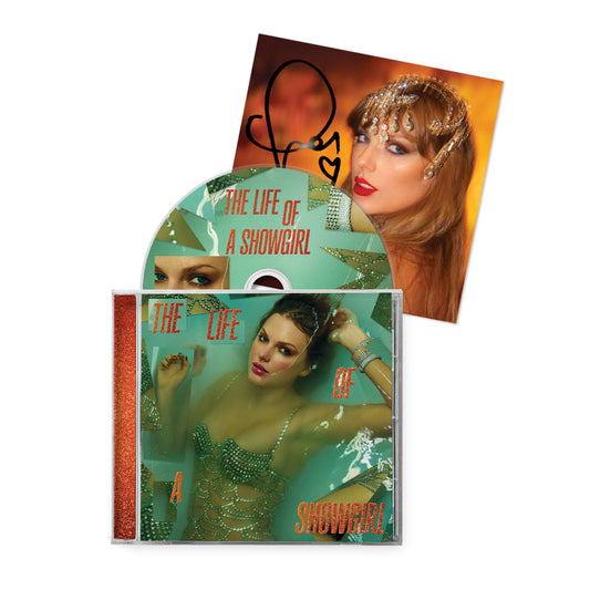 Taylor Swift - The Life of a Showgirl CD + Inserto Firmado #1