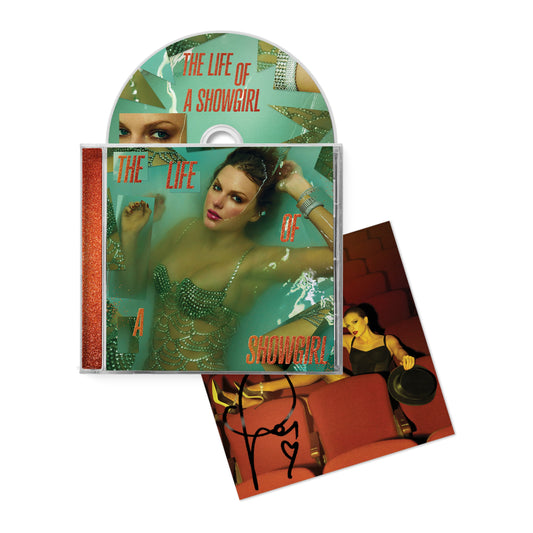 Taylor Swift - The Life of a Showgirl CD + Inserto Firmado #4